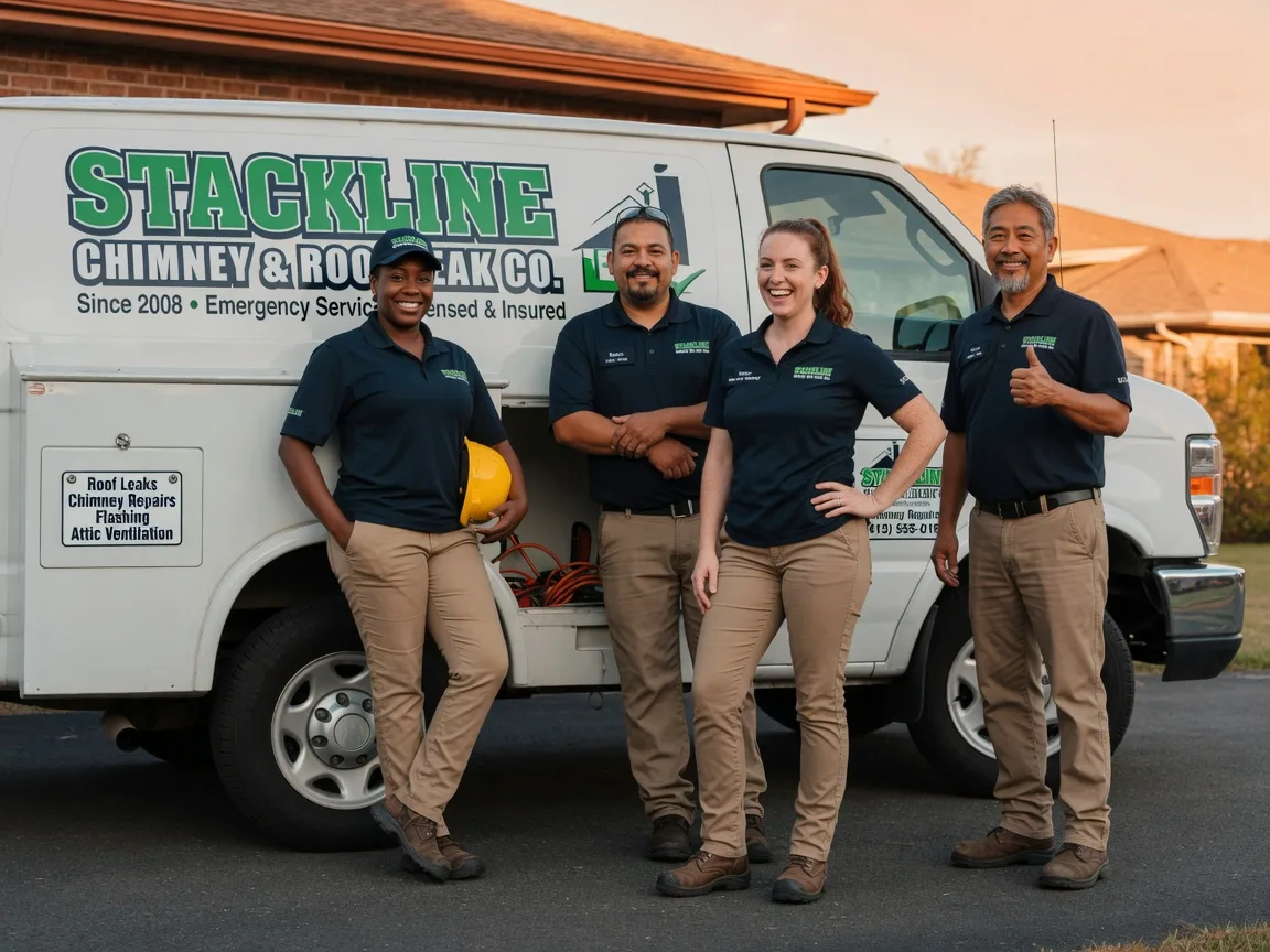 Chimney flashing repair company in Bridgeview, IL